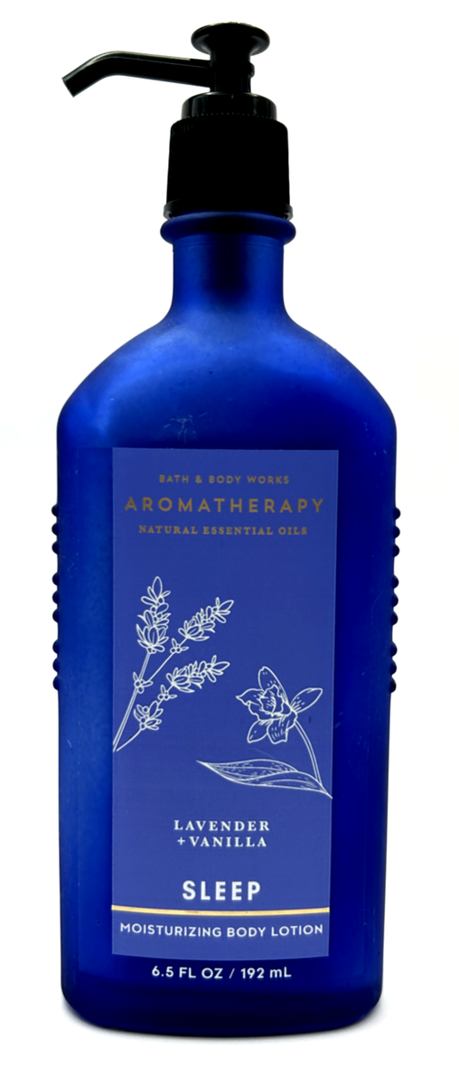 NEW 2 BATH & BODY WORKS AROMATHERAPY SLEEP LAVENDER VANILLA BODY