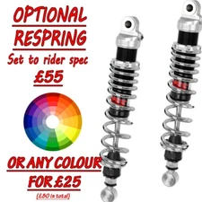 Honda CB1100 CB 1100 2013 - 2018 YSS Emulsion Twin Shocks RZ362-360TRL-62-CHROME