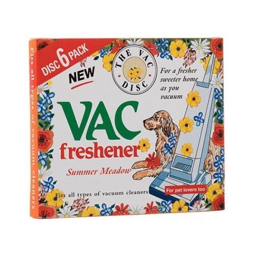 x72 Vacuum Cleaner Air Freshener Summer Meadow Discs Scent Numatic Vax Shark Vac - Picture 5 of 7