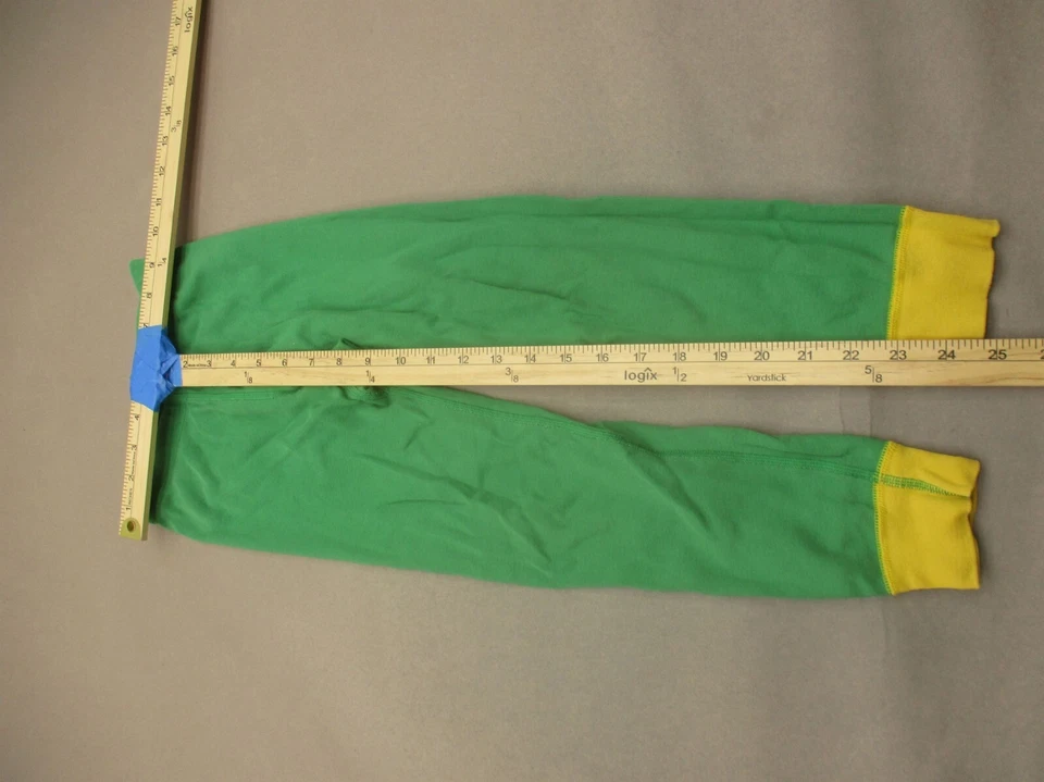 Брюки пижама Hanna Andersson размер 5 детские унисекс зеленые 100% органический хлопок 909 - Изображение 2 из 4