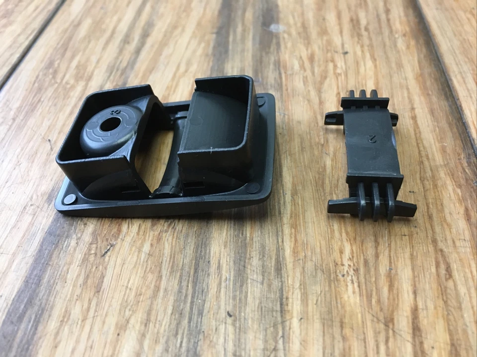 2005-2014 Volkswagen Passat B6 CC Interior Rear Tie Down Hooks 2pc OEM - Image 4 of 4