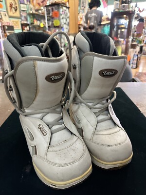 Vans Women s Mantra Snowboard Boots Size US 10 W Cream & Coffee EUR 41 UK 7.5