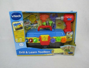 VTech Drill and Learn Toolbox Baby Toddler Play Pretend Toy New 3417761782002 | eBay
