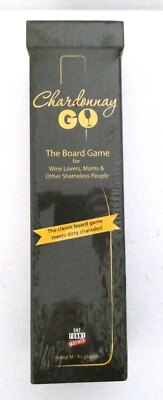 Chardonnay Go the Board Game Wine Lovers Moms & Other Shameless People Sealed