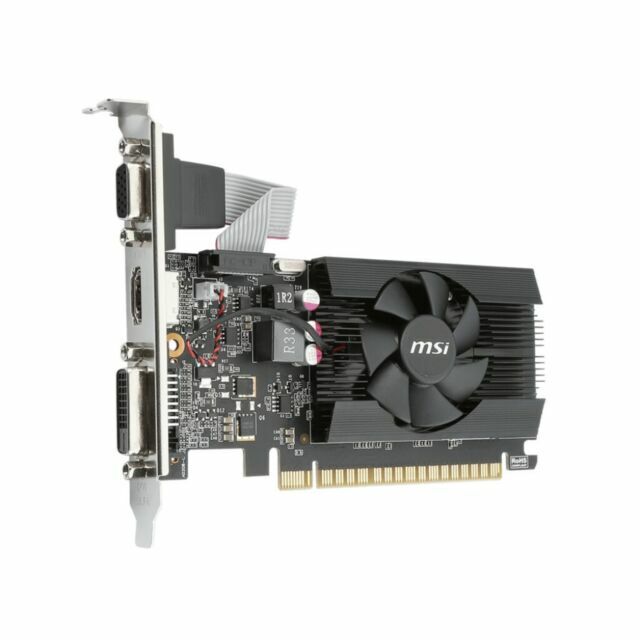 MSI GeForce GT 710 2GB DDR3 Graphics Card (GT 710 2GD3 LP) for sale online  eBay