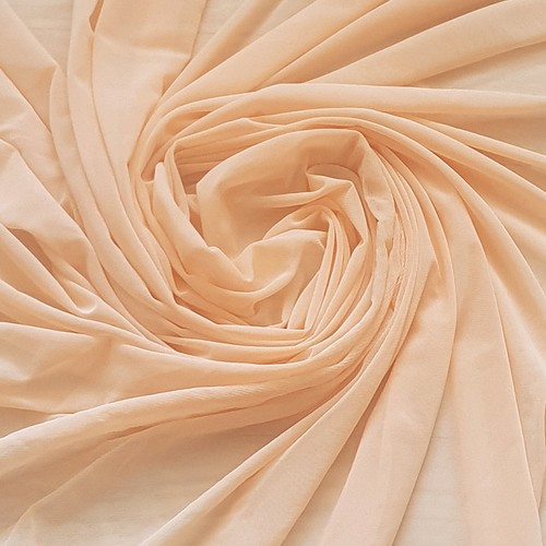 Soft Power Mesh Tulle 4-way Spandex stretch Fabric Sheer Net Dresses Bridal 44"w - Picture 238 of 628
