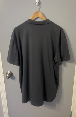 Calvin Klein blue classic short sleeve polo shirt menswear. 27
