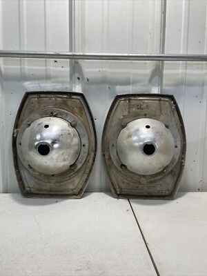 1965 Ford Galaxie 500 Tail Light Lens & Buckets C5AB-13A537-B