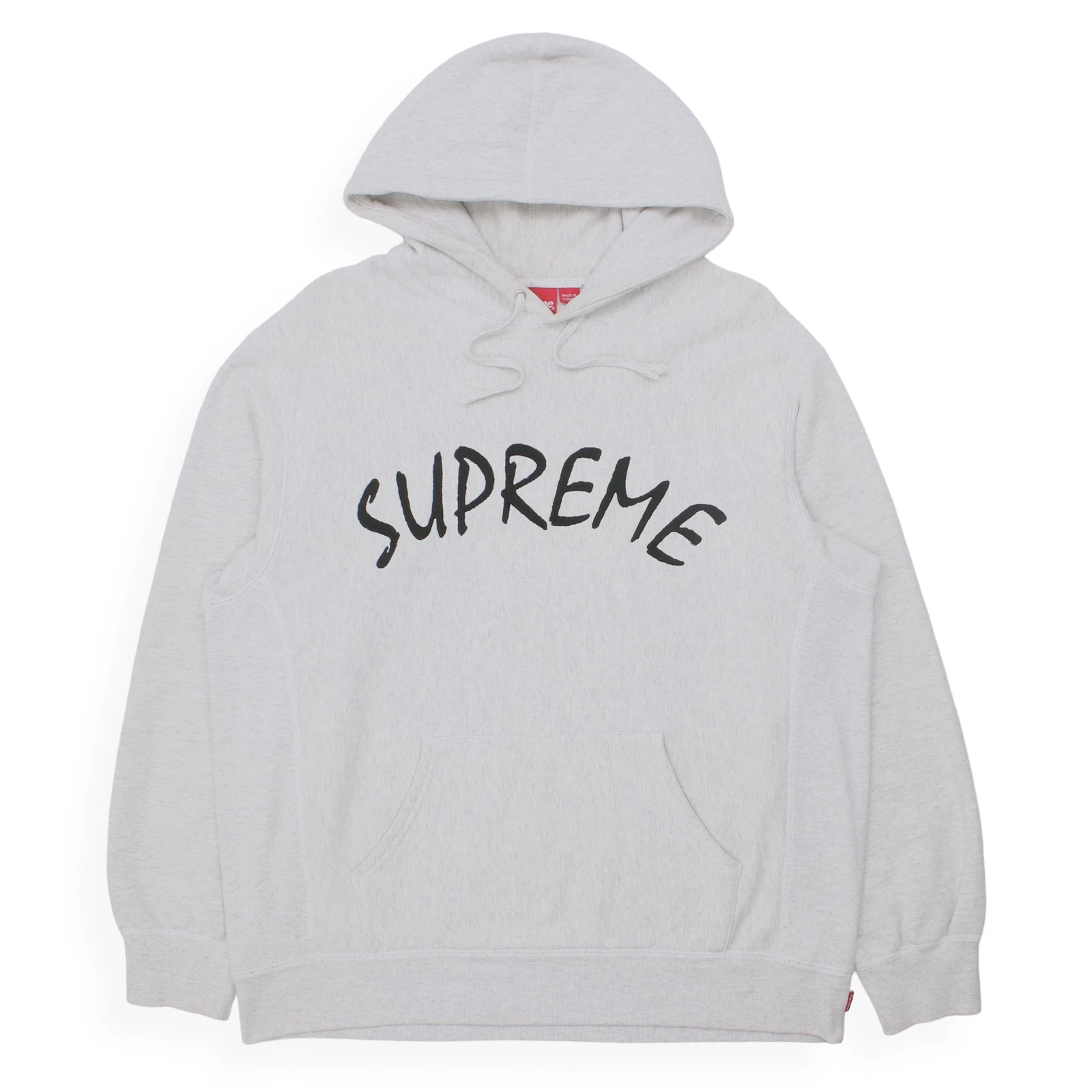 Sweat à capuche Supreme FTP Arc taille M gris