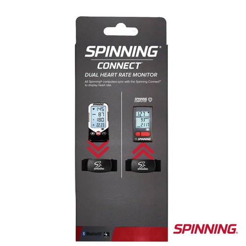 Spinning® Connect™ Dual Heart Rate Monitor Chest Strap - Picture 2 of 3