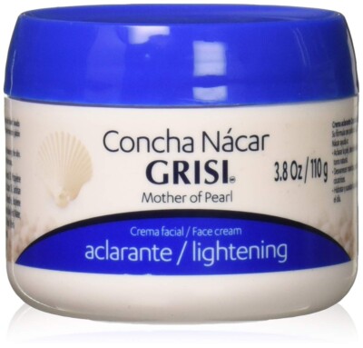 Grisi Cream Concha Nacar Mother of Pearl Brightening/Lightening 3.8 oz