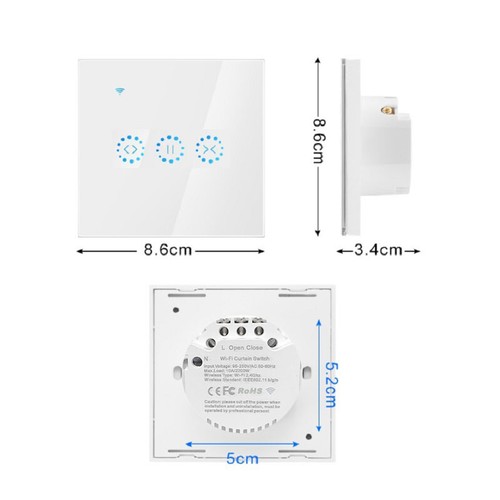 Wlan Rolladenschalter Unterputz Rolladen Zeitschaltuhr Jalousien Schalter Alexa - Bild 64 von 67