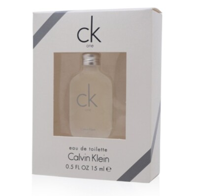 CS CK ONE/CALVIN KLEIN EDT SPLASH 0.5 OZ (15 ML) (U)