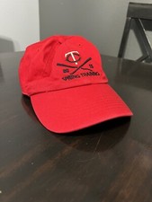 Minnesota Twins Spring Training Hat Cap Red Adjustable 2015 47 Brand