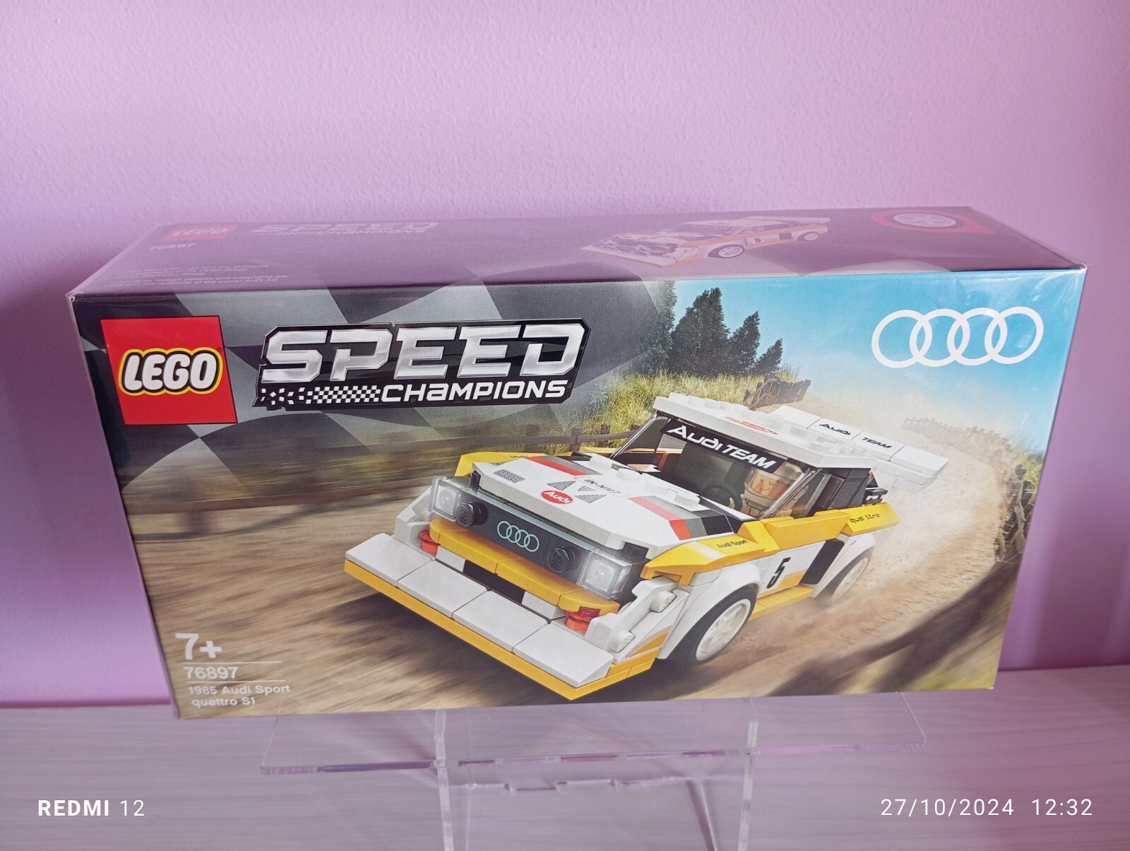 🔥🔥 Lego 76897 Speed Champions 1985 Audi Sport Quattro S1 - Nuovo New Misb 🔥🔥