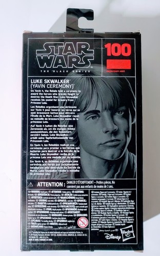 Star Wars Luke Skywalker Yavin Ceremony The Black Series #100 New Sealed NIB - Picture 3 of 12