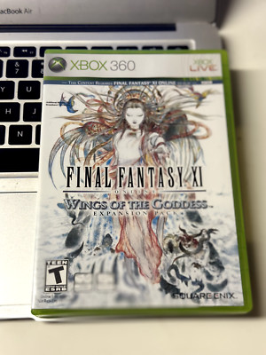 Final Fantasy XI: Wings of the Goddess (Xbox 360) CIB Near Mint Tested!