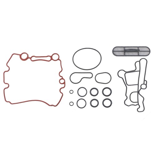 Engine Oil Cooler w/ Seals For Ford F250-F550 E350 E450 6.0L Diesel 3C3Z6A642CA - Picture 7 of 8