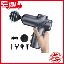 Whole Body Massage Deep Muscle Relief Relax Silent Motor Portable 4 Heads Gift