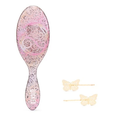 Wet Brush Original Detangler Hair Brush & Butterfly Bobbies Wicked Glinda