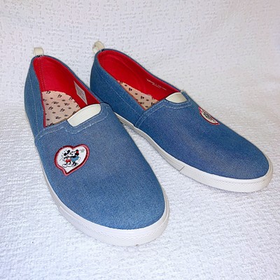 minnie mouse slip on shoes