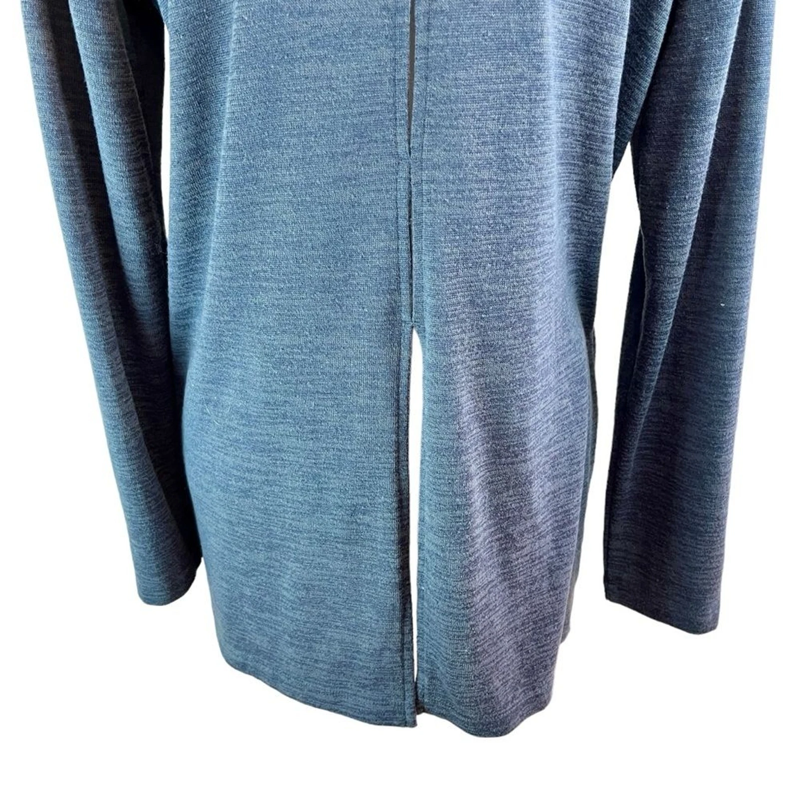lole open back long sleeve post workout yoga tunic scoop ballet shirt