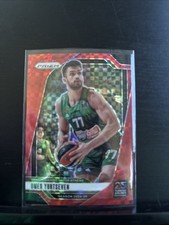 Omer Yurtseven 2024-25 Panini Prizm EuroLeague #76 Red Power Prizms #/75