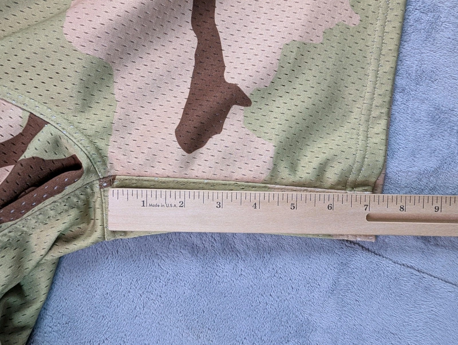 Stussy Basic Camouflage Mesh Drawstring Pockets B… - image 8