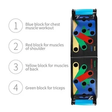 Push up Board Multi-Function Pushup Bars Handles Portable Foldable Workout Exerc
