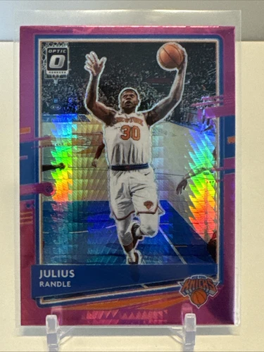 Julius Randle #89 2020-21 Optic Pink Hyper Prizm New York Knicks 