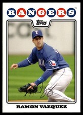 2008 Topps Ramon Vazquez Texas Rangers #132