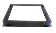 GENUINE SMEG OVEN INNER GLASS DOOR ASSEMBLY 535MM X 445MM HSL6EI231