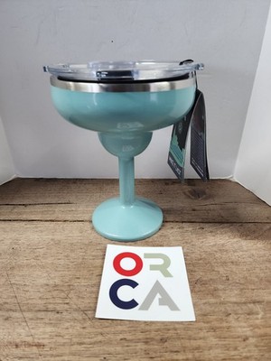 Orca Rita Stainless Steel Turquoise Tumbler Flip Lid, 13 Oz NWT, SHIPS FREE