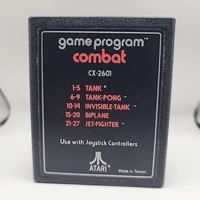 CX-2601 - Combat (Tank - Tank Pong - Invisible Tank - Biplane - Jet Fighter)...