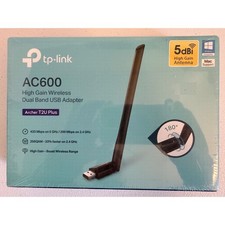 TP Link AC600 High Gain Wireless Dual Band USB Adapter Archer T2U Plus