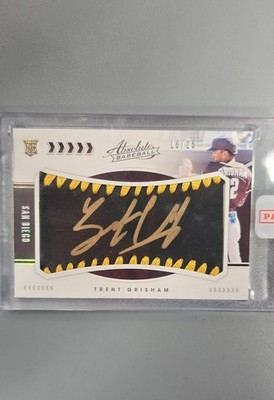 2020 Panini Absolute - Rookie Baseball Material Signatures Trent Grisham #118...