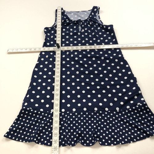 Lands End Small 6-8 Nylon A-Line Tunic Cover Up Swim Dress Pullover Top Blue MIN - Picture 4 of 11