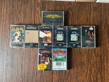 Lot Of 9 Cassette Tapes Led Zeppelin Jim Hendrix Boston Cream