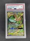2019 Pokemon SM Cosmic Eclipse Venusaur Snivy Tag Team GX Holo #1/236 PSA 9