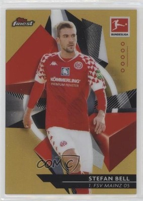 2020-21 Topps Finest Bundesliga Gold Refractor 30/50 Stefan Bell #71 8gd
