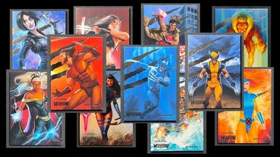 2023 Upper Deck Marvel Fleer Ultra Wolverine Base Singles - Pick Your Card