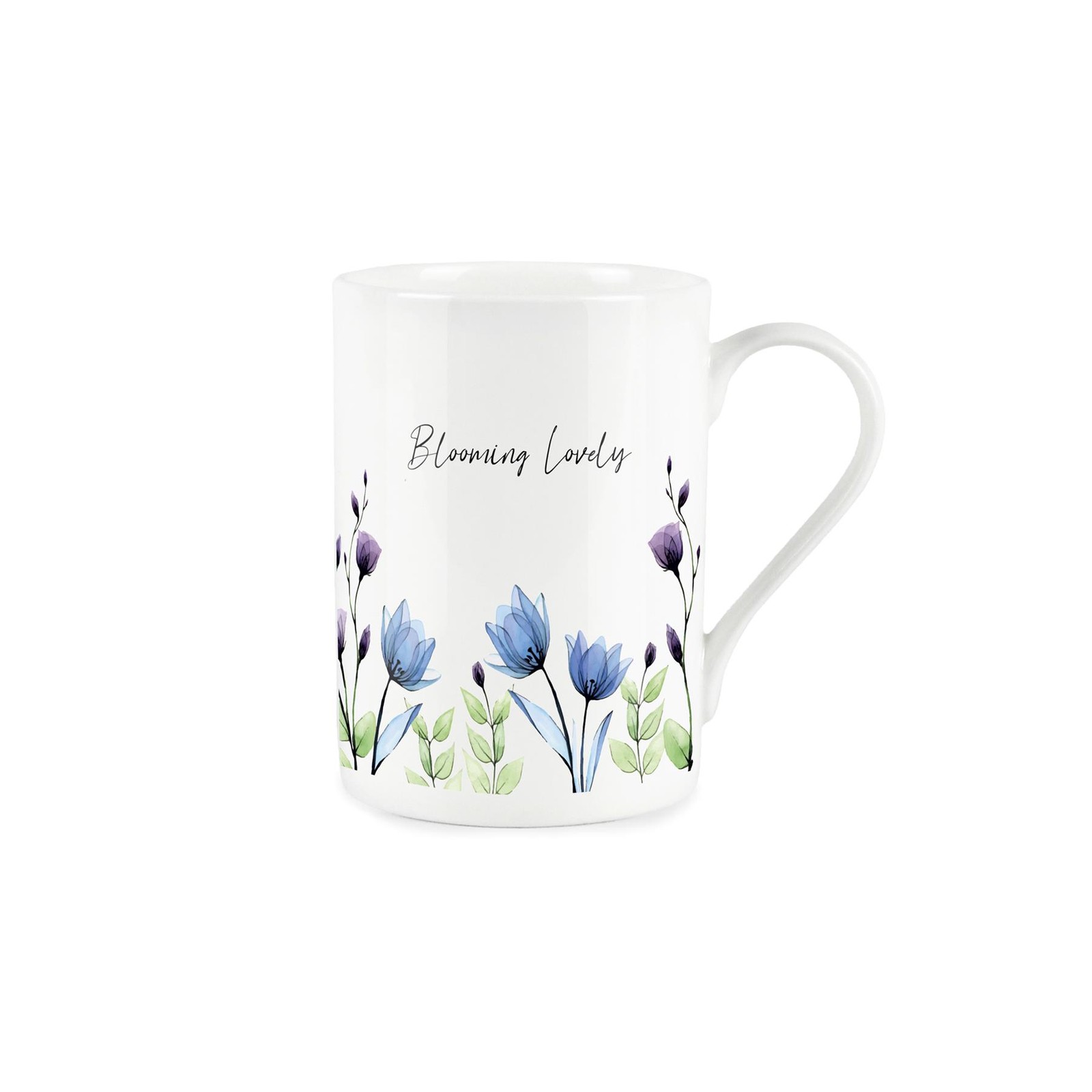 Floral Bone China Mug - Blooming Lovely Gift Tea/Coffee Mug Gift Present