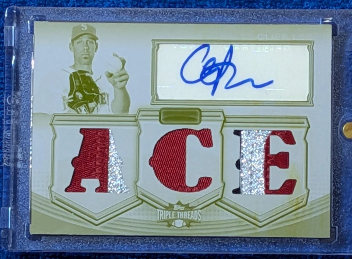 Cliff Lee Baseball Autographed Sports Trading Cards & Accessories