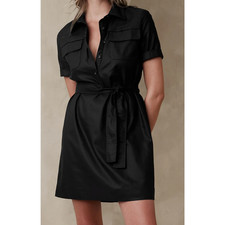 NWT Banana Republic UTILITY MINI SHIRTDRESS size S