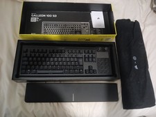 Corsair Galleon 100 SD Wired Gaming Keyboard Black QWERTY Detachable Wrist Rest
