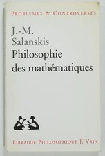 SALANSKIS - Philosophie der Mathematik - 2008