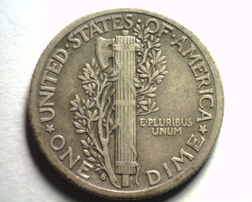 CENTAVO DE MERCURIO 1916-S MUY FINO/EXTRA FINO+ EN MUY BUEN ESTADO/XF+ MUY FINO/EXTREMADAMENTE FINO+ - Imagen 2 de 2
