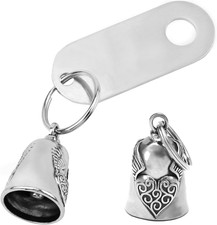 Motorrad Gl&ouml;ckchen Biker Guardian Bell Gl&uuml;cksbringer Glocke