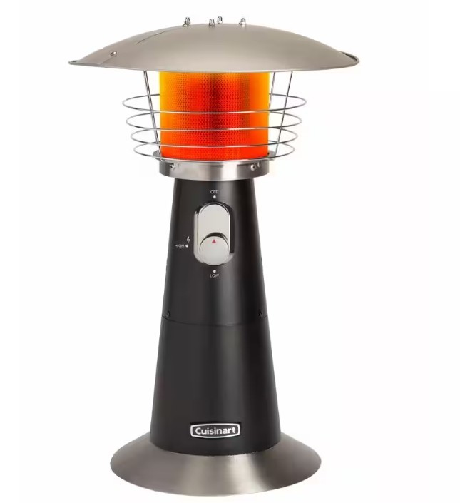 Cuisinart Outdoors Portable Tabletop Patio Heater 11,000 BTU Model COH-500P New