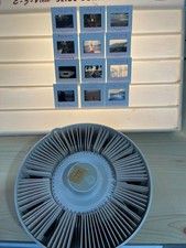 Vtg Lot Of 100 Slides - FAMILY VACATION OCEAN WITH ARGUS SLIDE TRAY